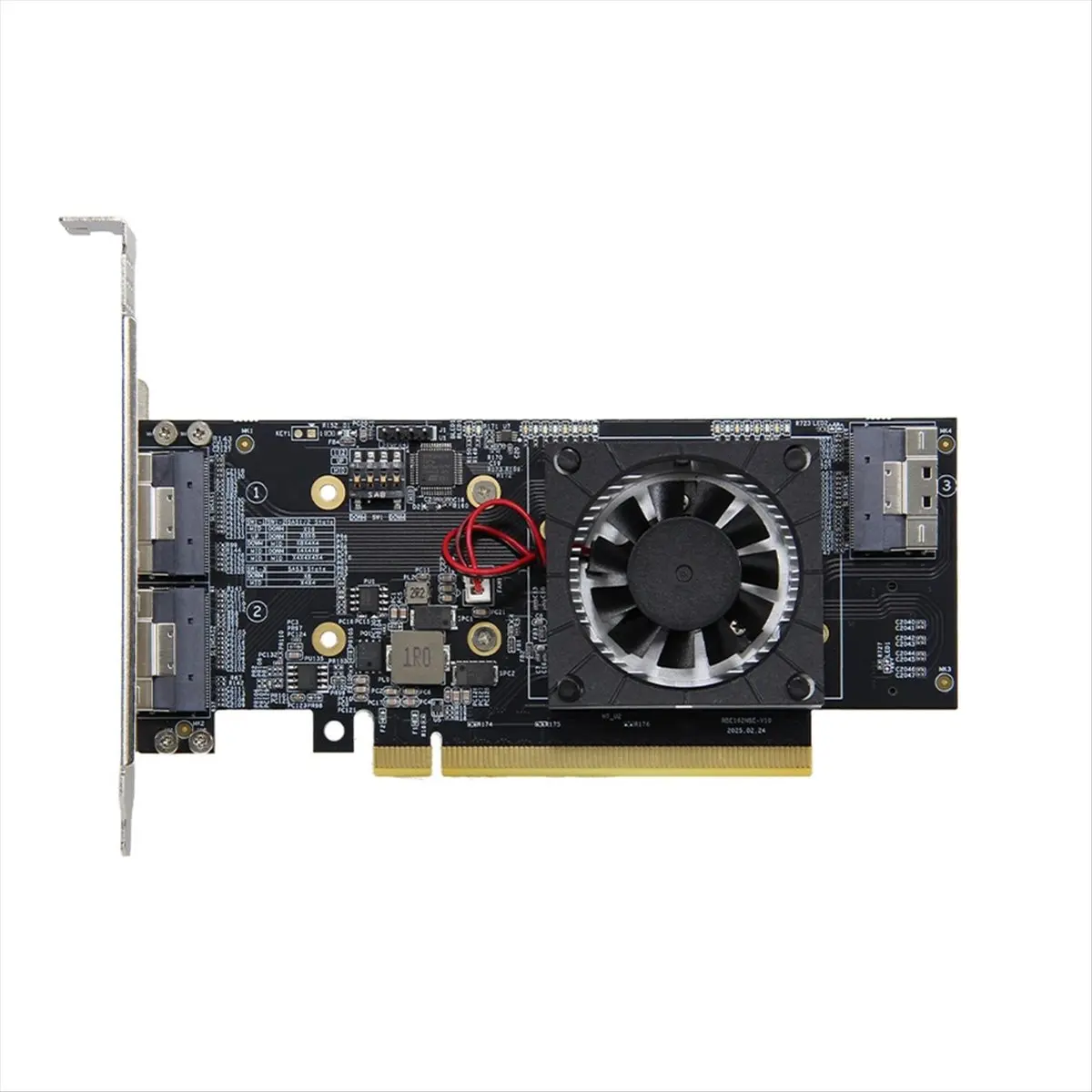 ~【A148Z】PCIe 3.0 X16 Expansion Card PLX8749 Split-Free M.2 NVME SSD Expansion Card Compatibility External Graphics Card