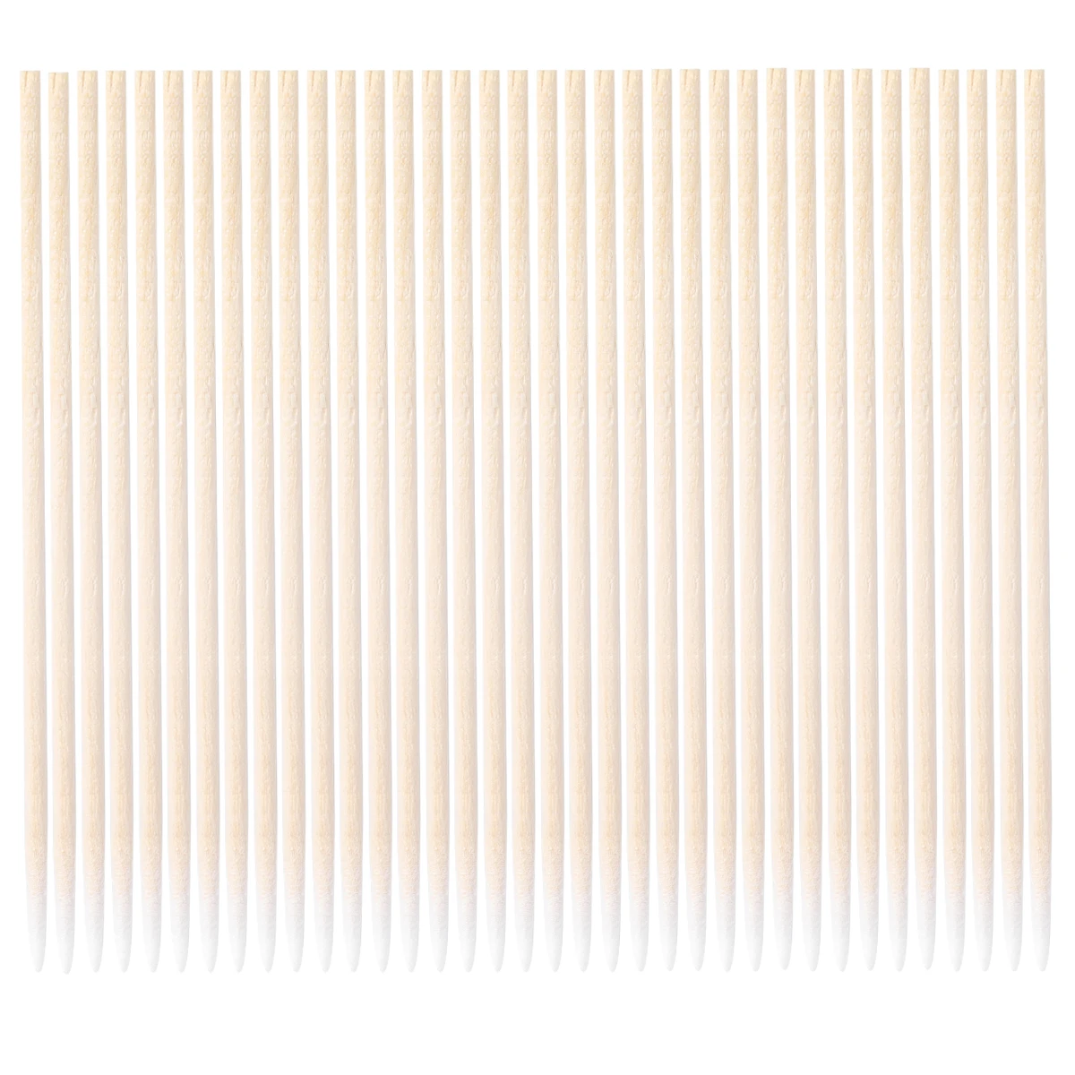 

400 Pcs Pointed Cotton Swab Ear Cleaning Makeup Wooden Stick Bamboo Single Head