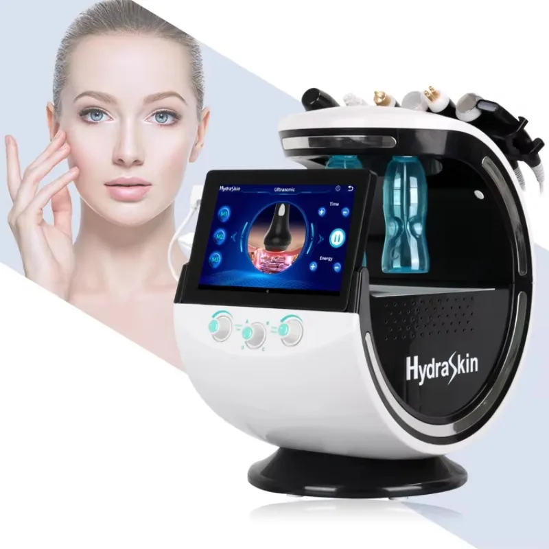 Beauty Machine 7 in 1 Skin Rejuvenation Radio Frequency High Vibration Microdermabrasion Machine For Clinic Use