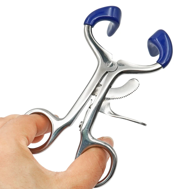 Retractor de boca Dental, mordaza de acero inoxidable, abridor de boca, instrumentos quirúrgicos, abridor de ortodoncia Oral, 1 ud.