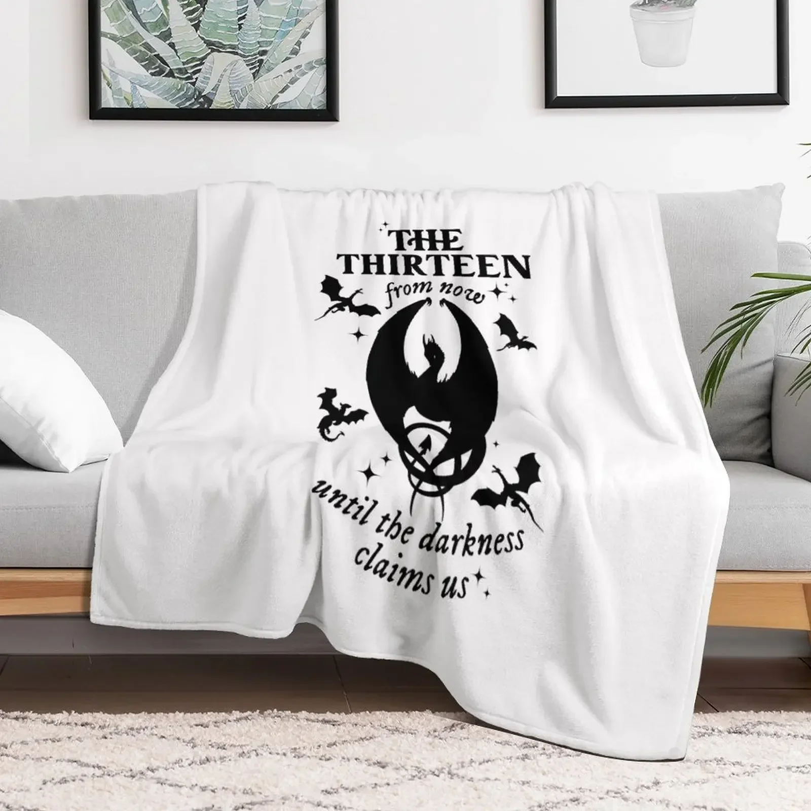 

Manon Blackbeak, Manon, The Thirteen, Fireheart, Gift for her, Abraxos, Wyvern, Throne of Glass, Wyverns TOG Booki Throw Blanket
