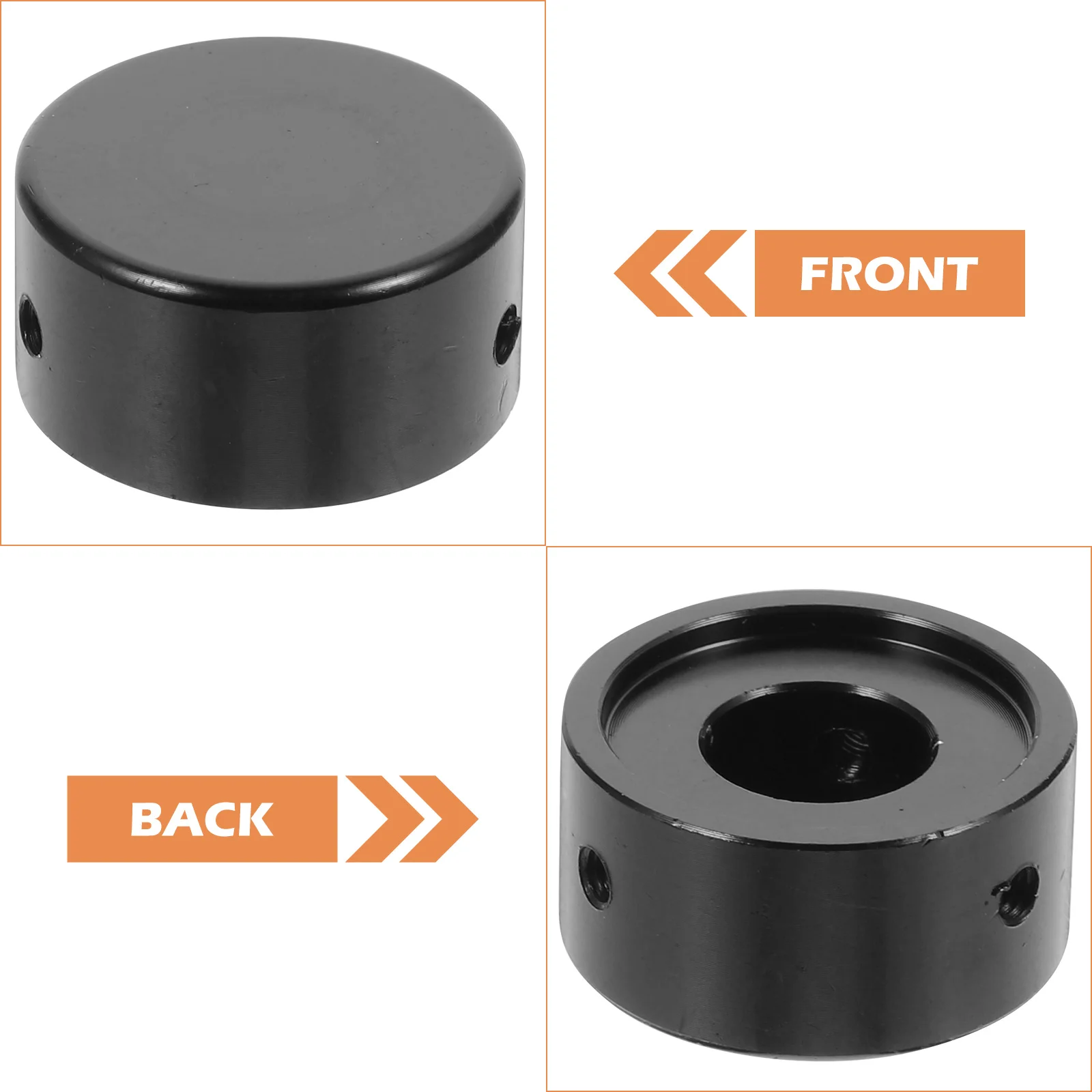 

1 set 1 Set Metal Guitar Effect Pedal Footswitch Toppers Aluminum Protection Caps For Durable Replacement Parts Practical Music