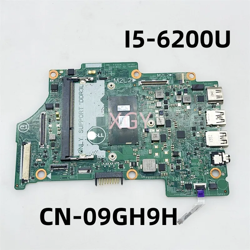 CN-09GH9H 09GH9H 9GH9H Mainboard For DELL 13 7349 Laptop Motherboard 14275-1 With SR2EY I5-6200U CPU 100% Full Tested OK