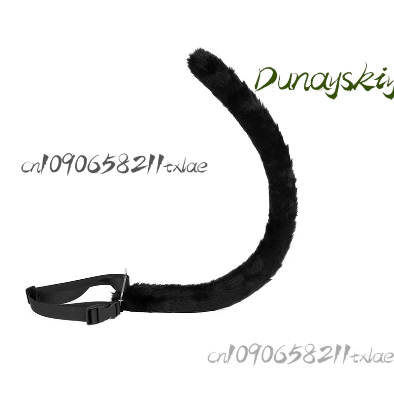 كاردكابتور كوس ساكورا ‌ كينوموتو ساكورا ‌   مجموعة أذن وذيل القطة السوداء كوس كوس كوسبلاي لوليتا إكسسوارات أغطية الرأس للهالوين