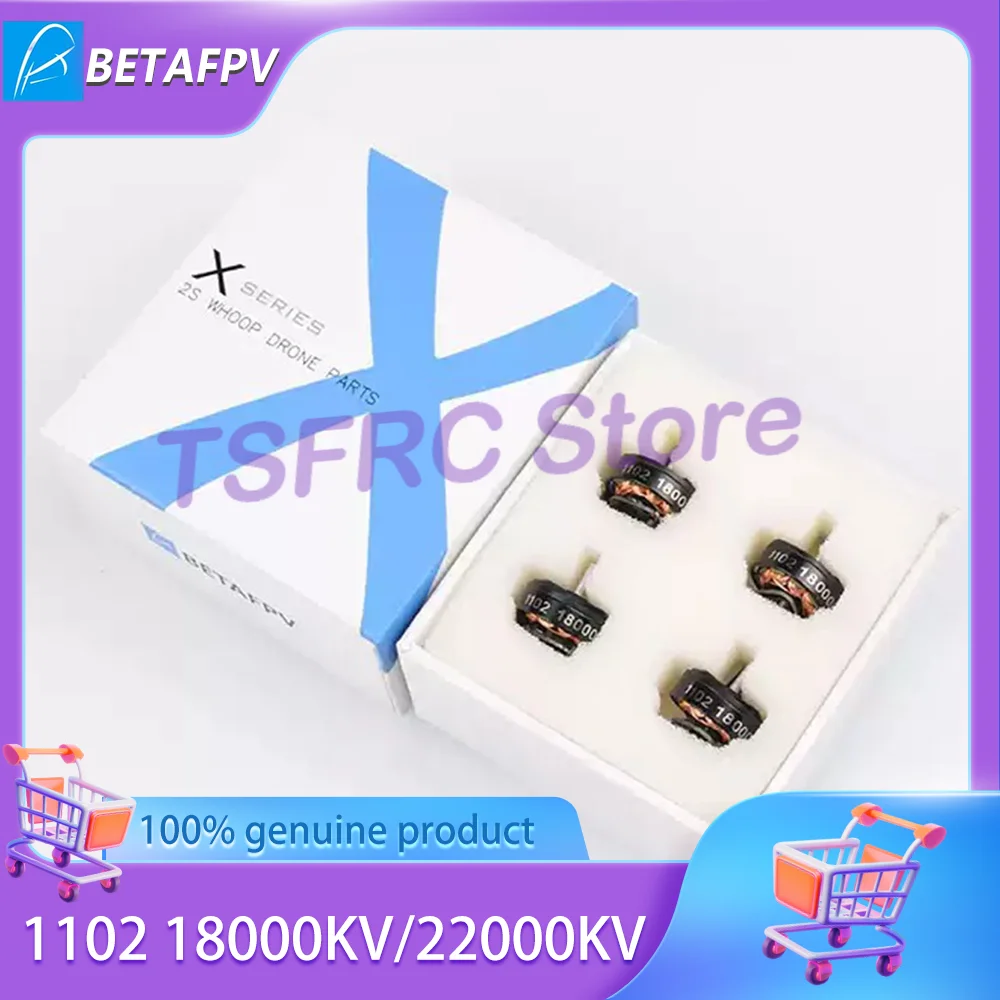 

BETAFPV 1102 18000KV/22000KV model airplane brushless motor passes through machine motor HX115 LR 1-2S.