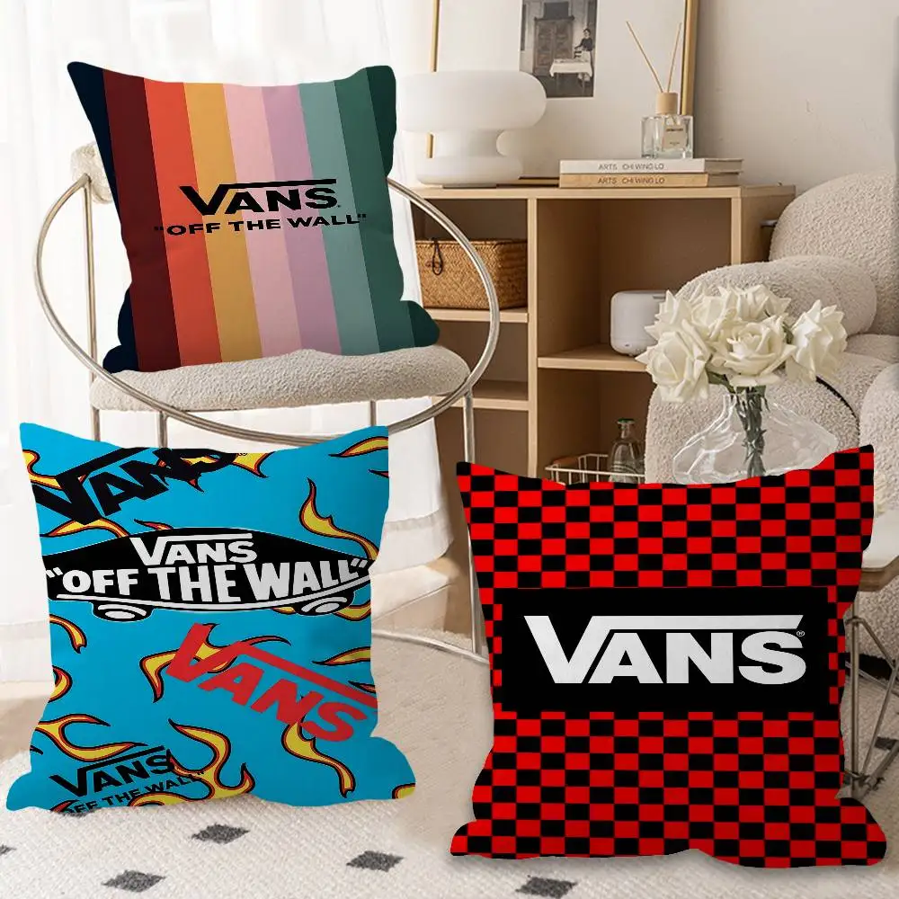 Hot Fashion Trend V-VANS Personalized picture text home decorative pillows Household Gifts 45x45cm