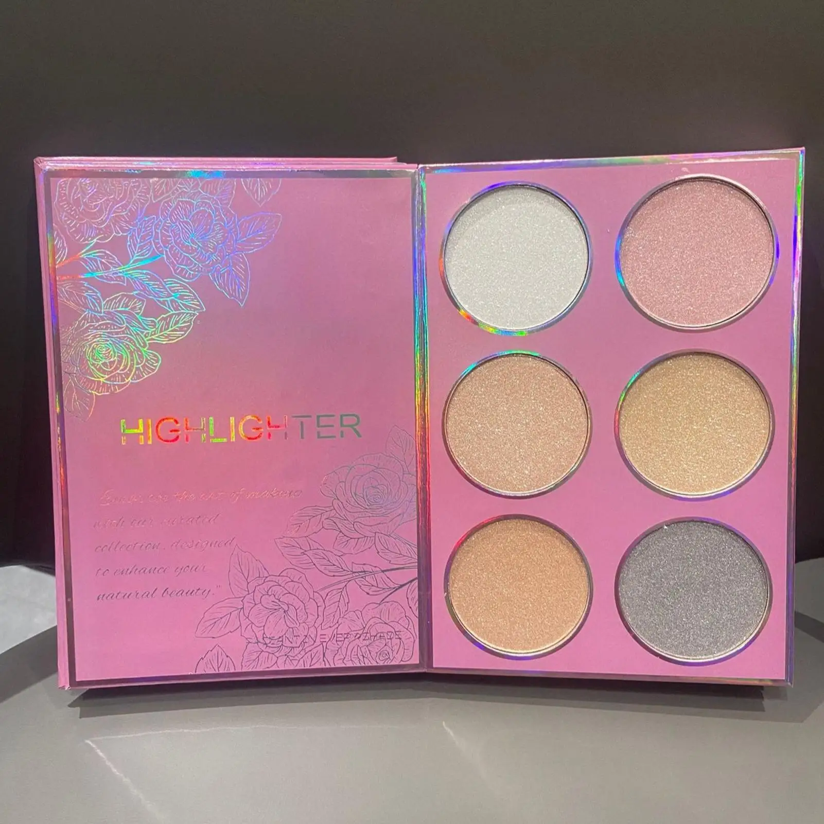 Vollgesichts-Make-up-Palette, matt, schimmernd, wasserfest, Rouge, Lippen-Make-up, Lidschatten-Palette für Frauen, Geburtstag, Weihnachten, Reisen, Büro