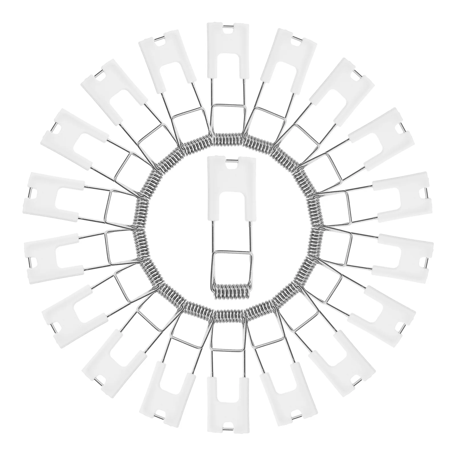 

50pcs Clips for Downlight Panel Lamp Securing Accessories Recessed Ceiling Light Spring Clamps Lighting LED Ceiling Tube
