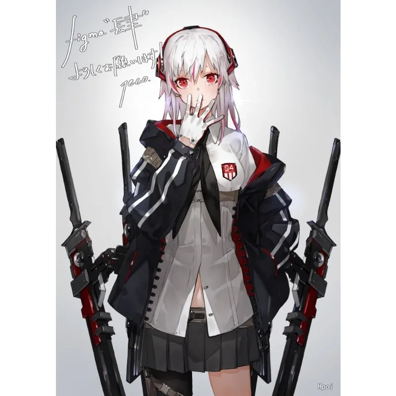 Nieuwe voorraad Figma originele authentieke Figma-serie zware militaire uitrusting vrouwelijke middelbare schoolstudent beweegbaar model speelgoedcollectie