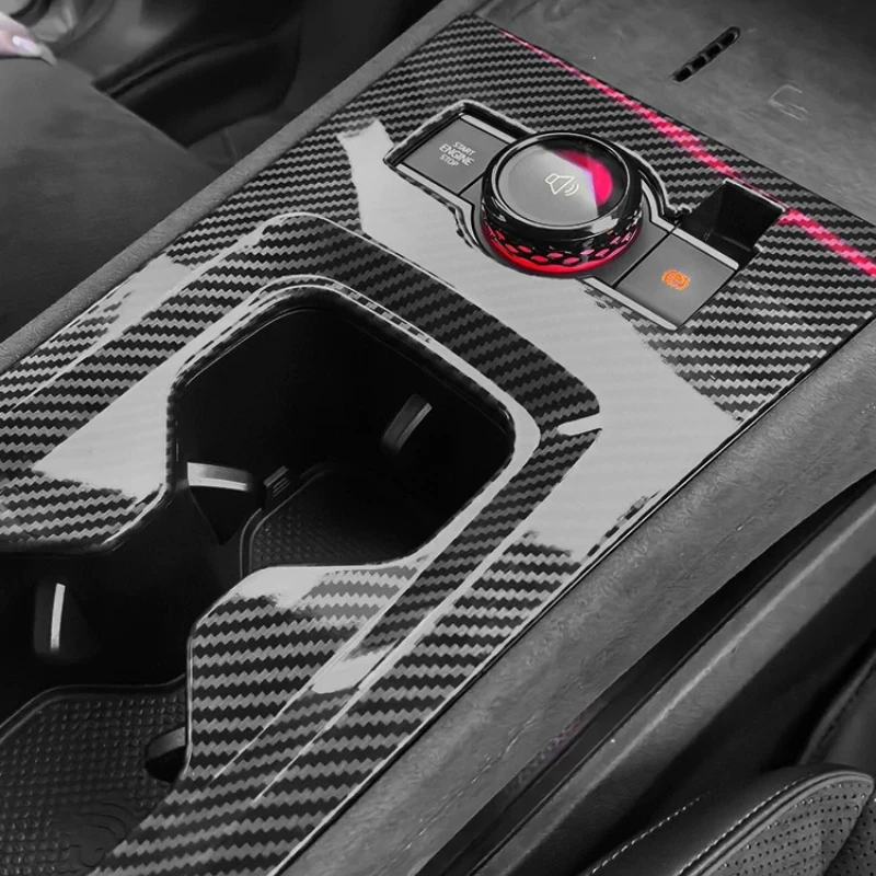 For Volkswagen Tiguan L PRO ABS Interior modification center console water cup panel protective frame patch