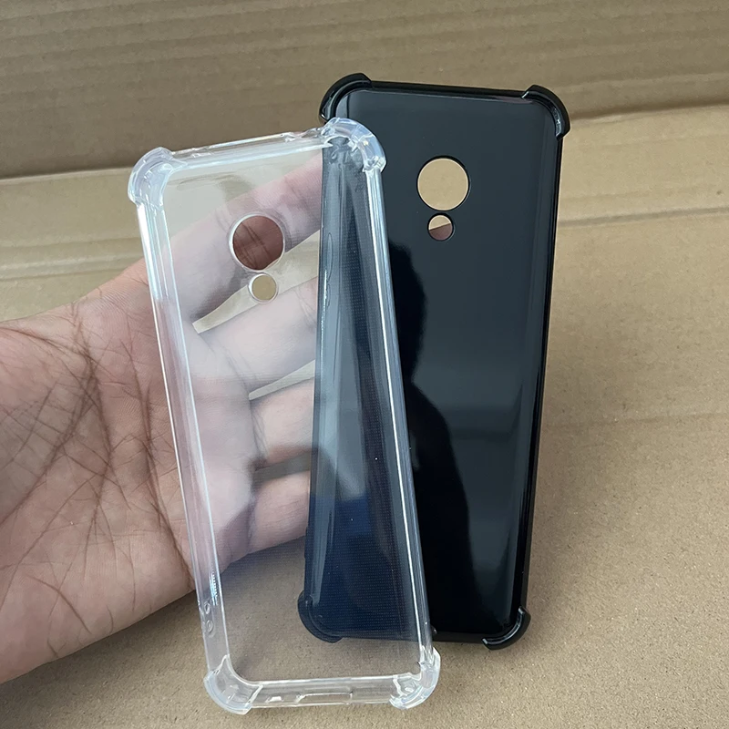 Funda de silicona TPU suave con cojín de aire para Xiaomi Qin F21 Pro Plus, cubierta trasera protectora 4