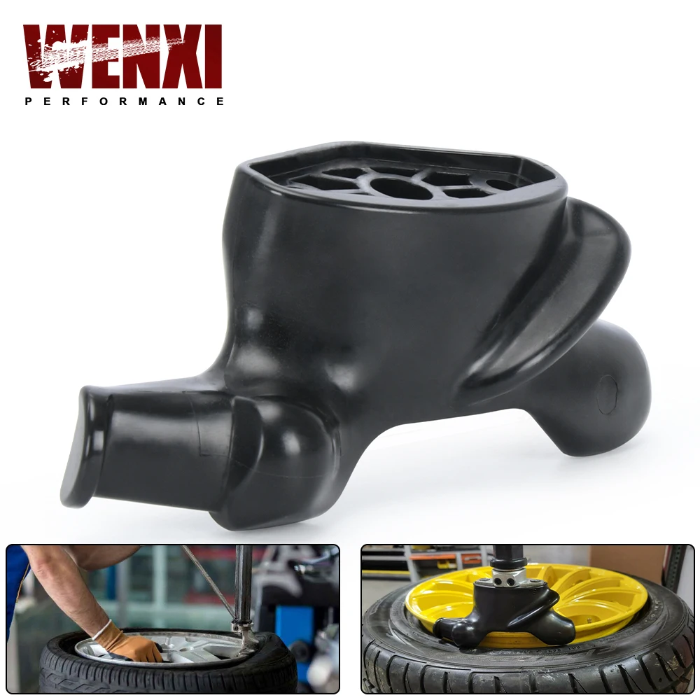 Стиль крыла, черный пластиковый Duckhead. Крепление/Съемная головка для шиномонтажного оборудования для Corghi, MTS,Hunter,Giuliano 4-120129B/40327/AE450327