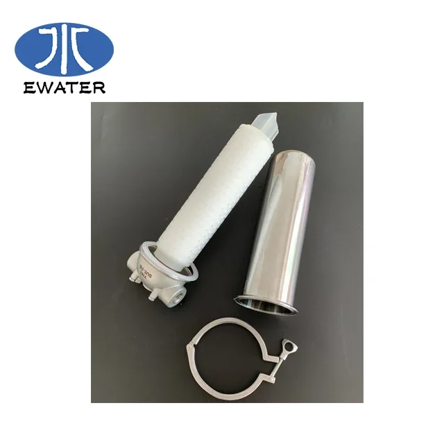 SS304/SS316 Single Stage Stainless Steel Water Filter Cartridge 20 Inch Filter Housing