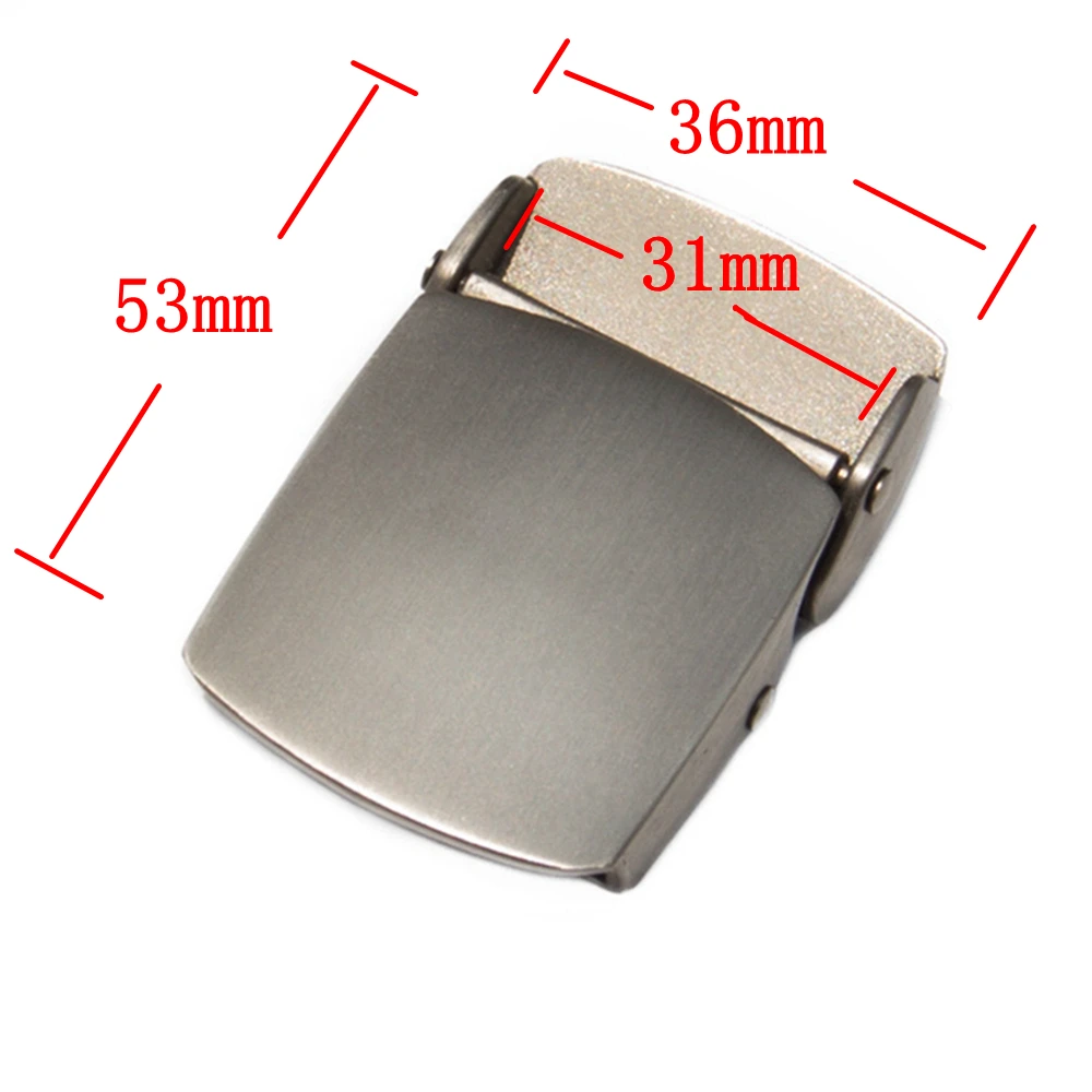 Men's Webbing Buckle for 30mm Width, Smooth Clasp
