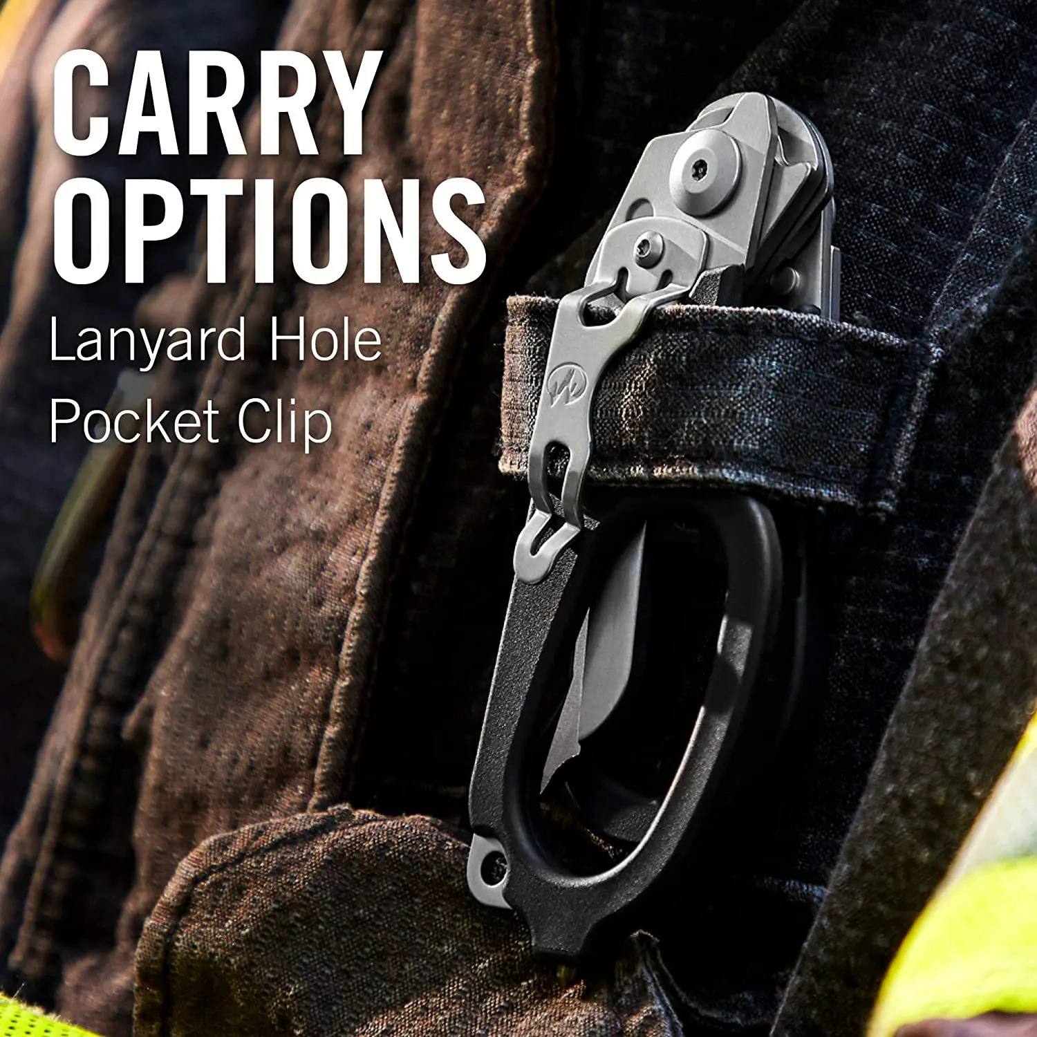 مقص الصدمات القابل للطي من الفولاذ المقاوم للصدأ شديد التحمل من CZHIYAO محمول للإسعافات الأولية والتخييم والمشي لمسافات طويلة والبقاء في الهواء الطلق #6