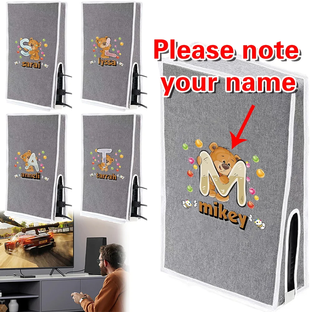 شخصية مخصصة بلاي ستيشن 5 غطاء مقاوم للغبار PS5 لعبة قابل للغسل وحدة التحكم المضيف الحرس غطاء ألعاب الملحقات منتجات مخصصة