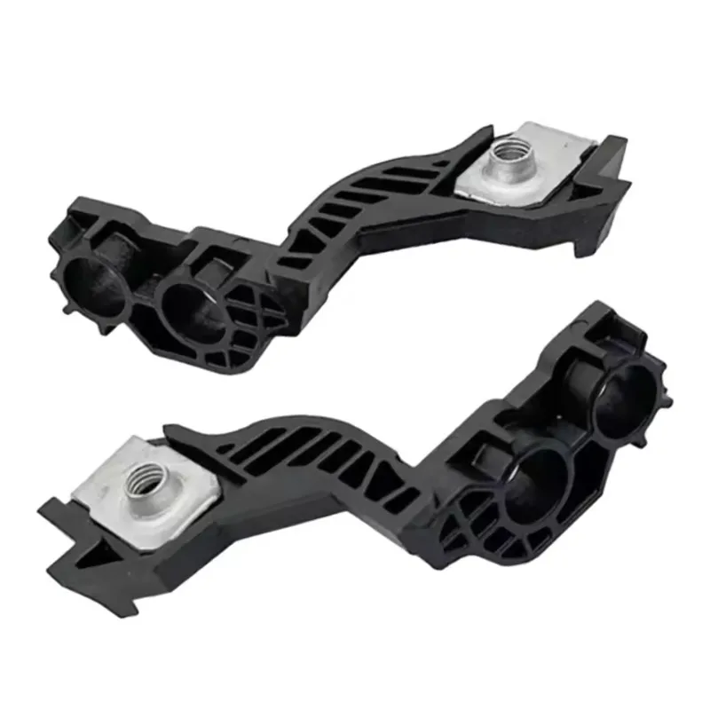 2PCS HS7Z13A005B HS7Z13A004B Car Front Headlight Mounting Brackets Front Bumper Headlight Bracket for Ford Fusion 2017-2020