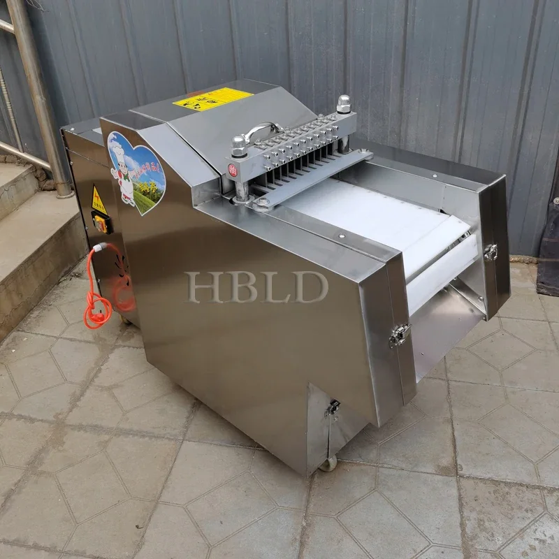 

A Fully Automatic Commercial Frozen Pork Trotter Chopping Machine With Simple Operation