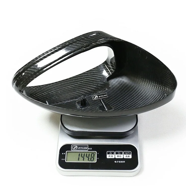 Dry Carbon Fiber Rearview Mirror Shell Replacement Reversing Mirror Housing Cover for Porsche Cayman Boxster 718 982