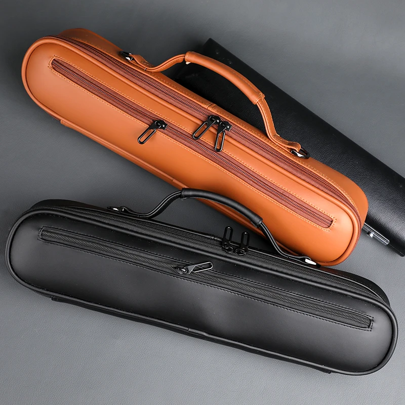 Drop-Resistant and Pressure-Resistant Instrument Accessories Instrument Storage Case Compatible  16/17 Holes Luxury Flute Bag