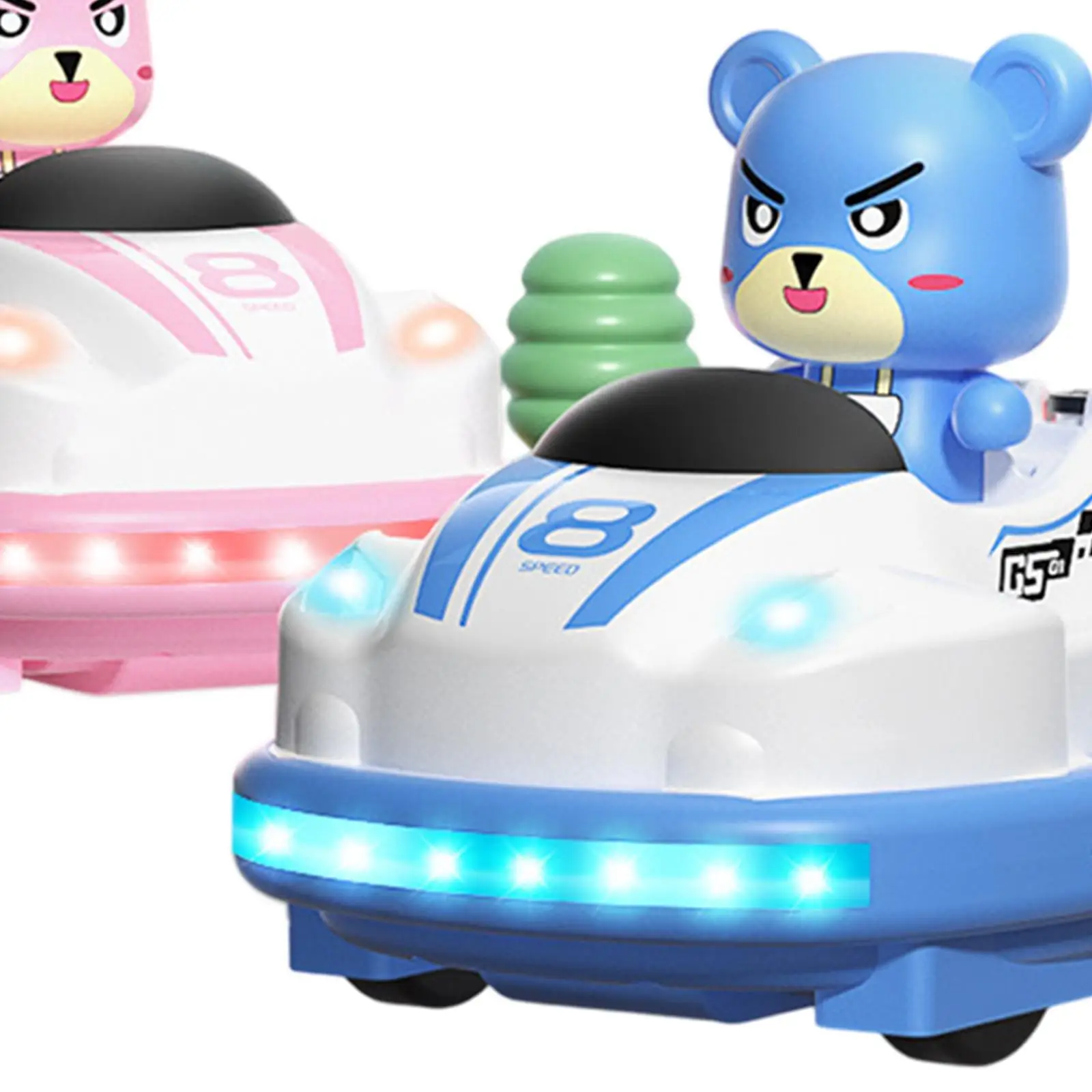 2-delige RC bumperauto's set afstandsbediening auto's voor kinderen jongens meisjes kinderen