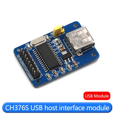 CH376S USB Module U Disk Read and Write USB Host Interface U Disk Read Write Module Supports USB Control Transfer