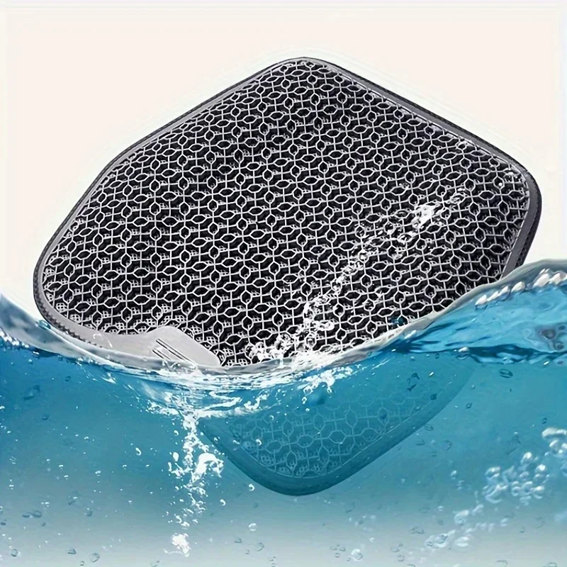 Ergonomic Honeycomb Gel Chair Cushion, Breathable Washable Lightweight Seat Pad for Home Office Car Use