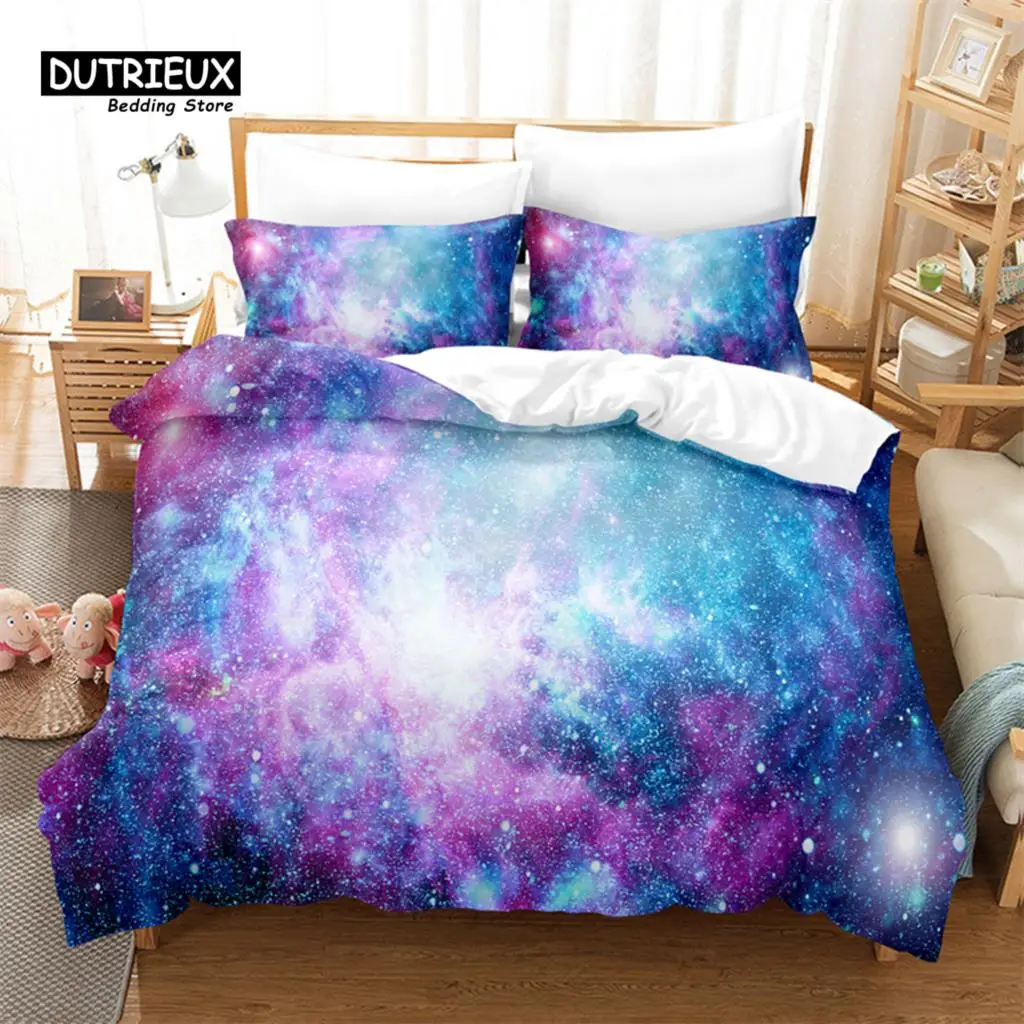 

Starry Sky Duvet Cover Set, Fashion Bedding Set, Soft Comfortable Breathable Duvet Cover, For Bedroom Guest Room Decor