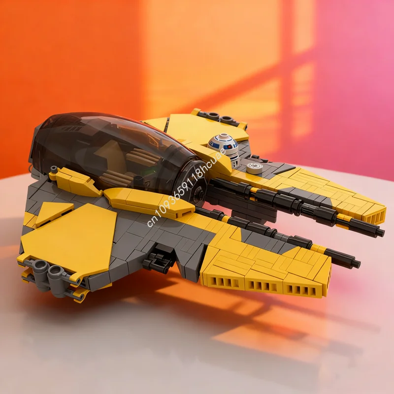 

399pcs MOC Eta 2 Actis Class Interceptor Star Battle Model Building Christmas gifts blocks Assemble DIY toy idea Brick Birthday