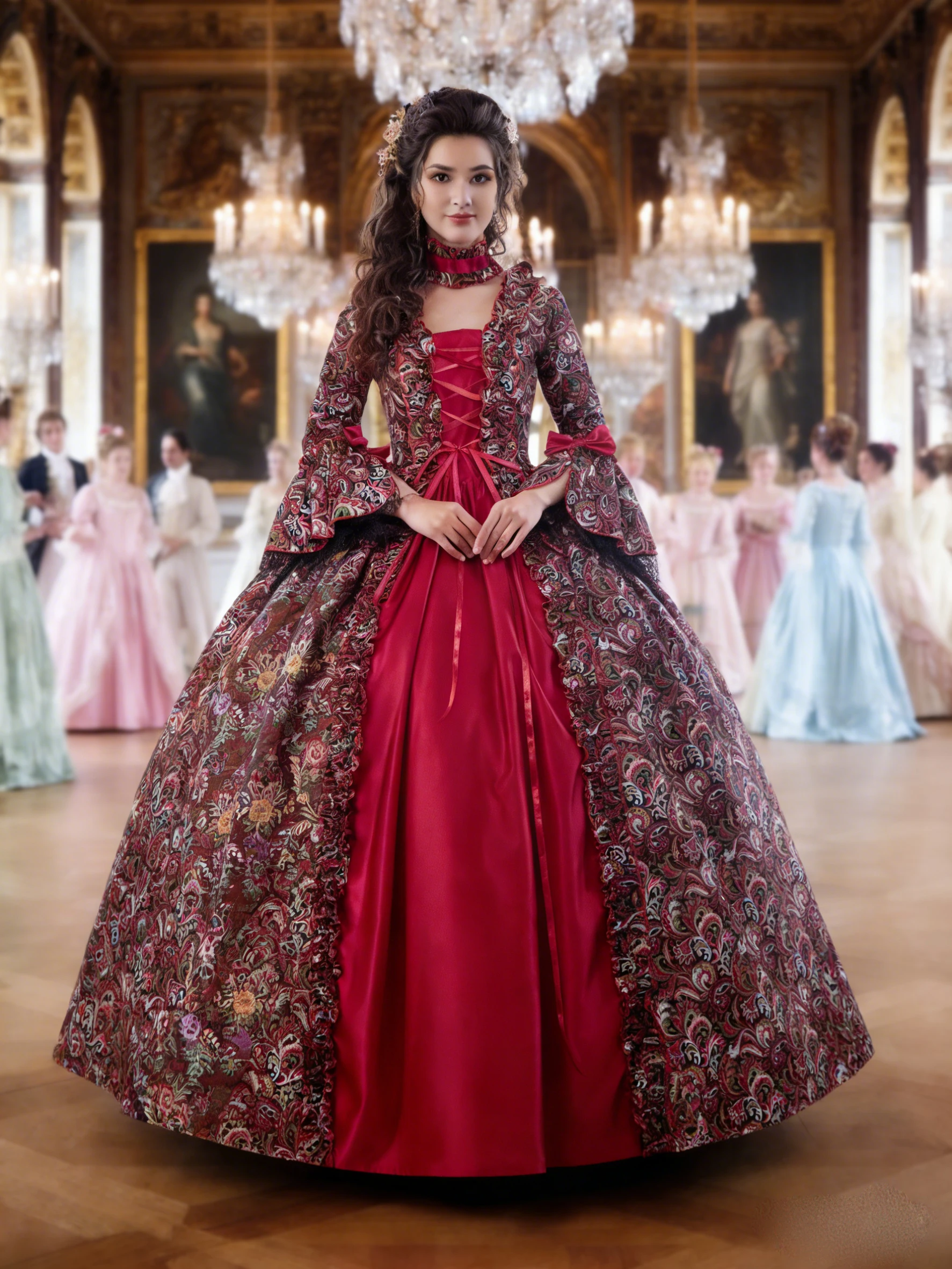 

Georgian Luxury Gown Marie Antoinette Ball Gown Adult Victorian Party Dress for women
