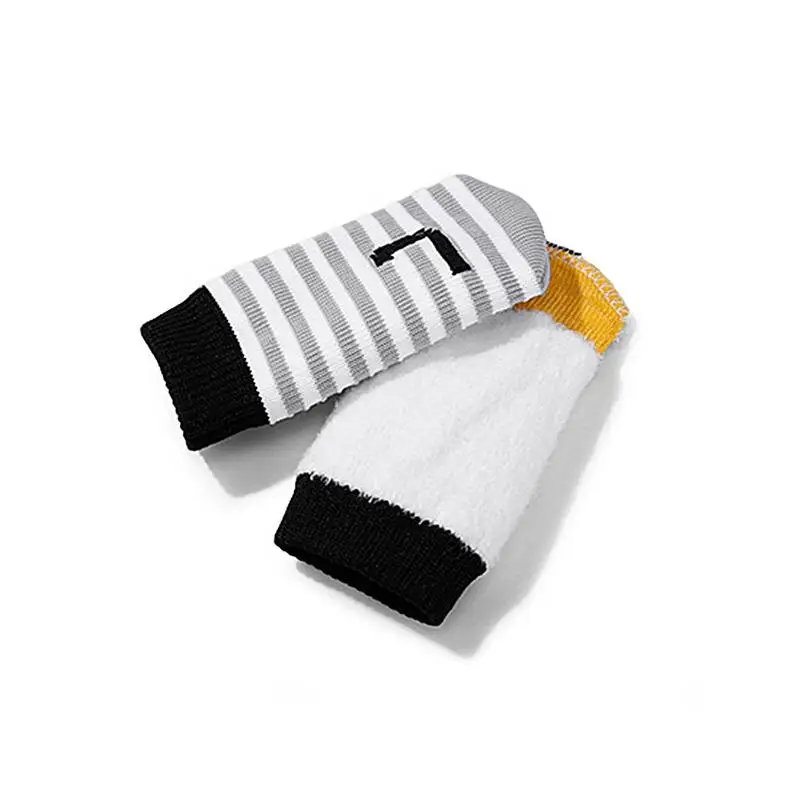 Golf Head Covers 10Pcs Golf Iron Headcovers Knitted Socks Shape Golf Iron Covers Golf Club Headcovers With Number Tag Protective