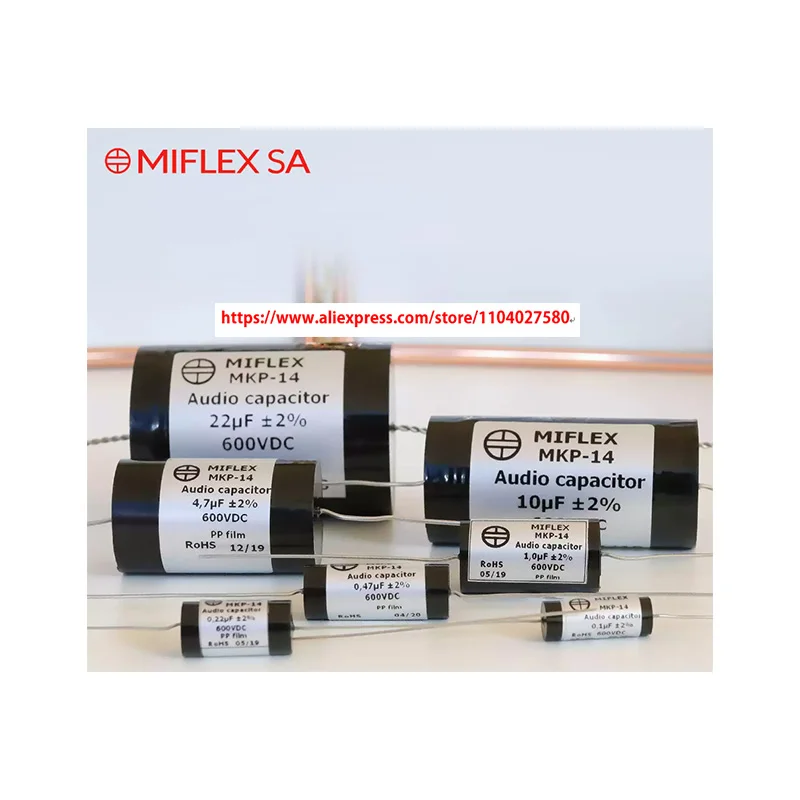 Original MIFLEX SA Audio Premium Oil Immersion Capacitor 600V MKP-14