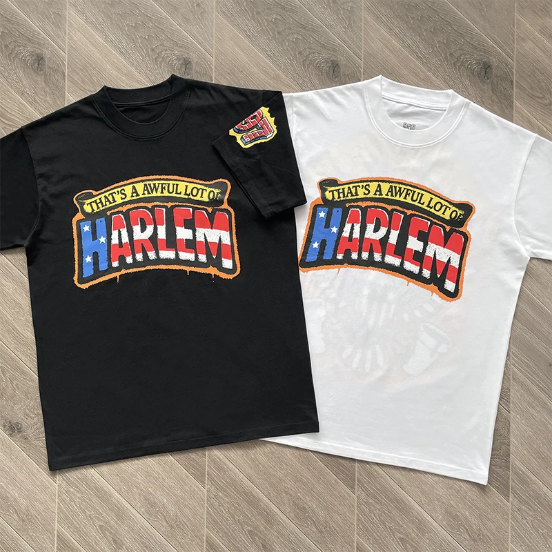 

Американская футболка с принтом, короткий рукав, молодежная модная дышащая хлопковая летняя повседневная одежда для мужчин, с уникальным узором