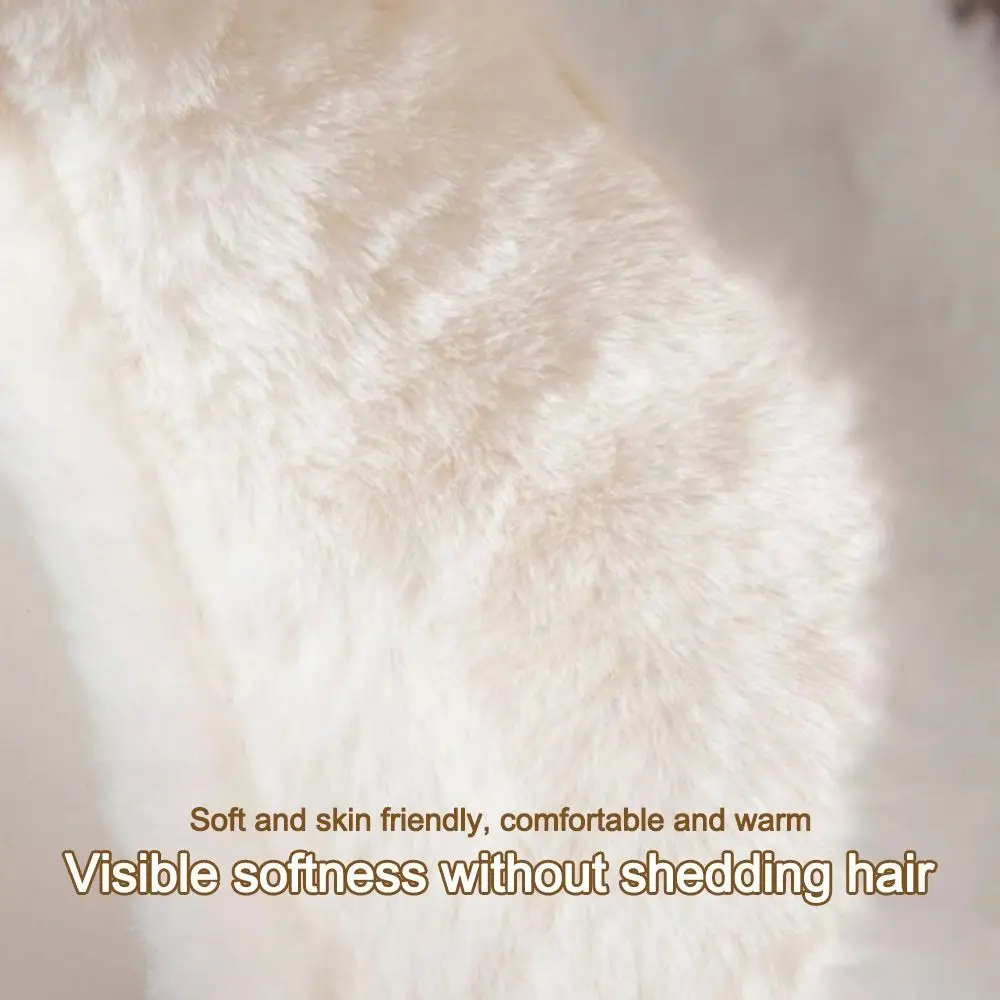 Cute Bowknot Ear Warmer Rabbit Ears Cold Protection Children Earflap Soft Windproof Earmuffs