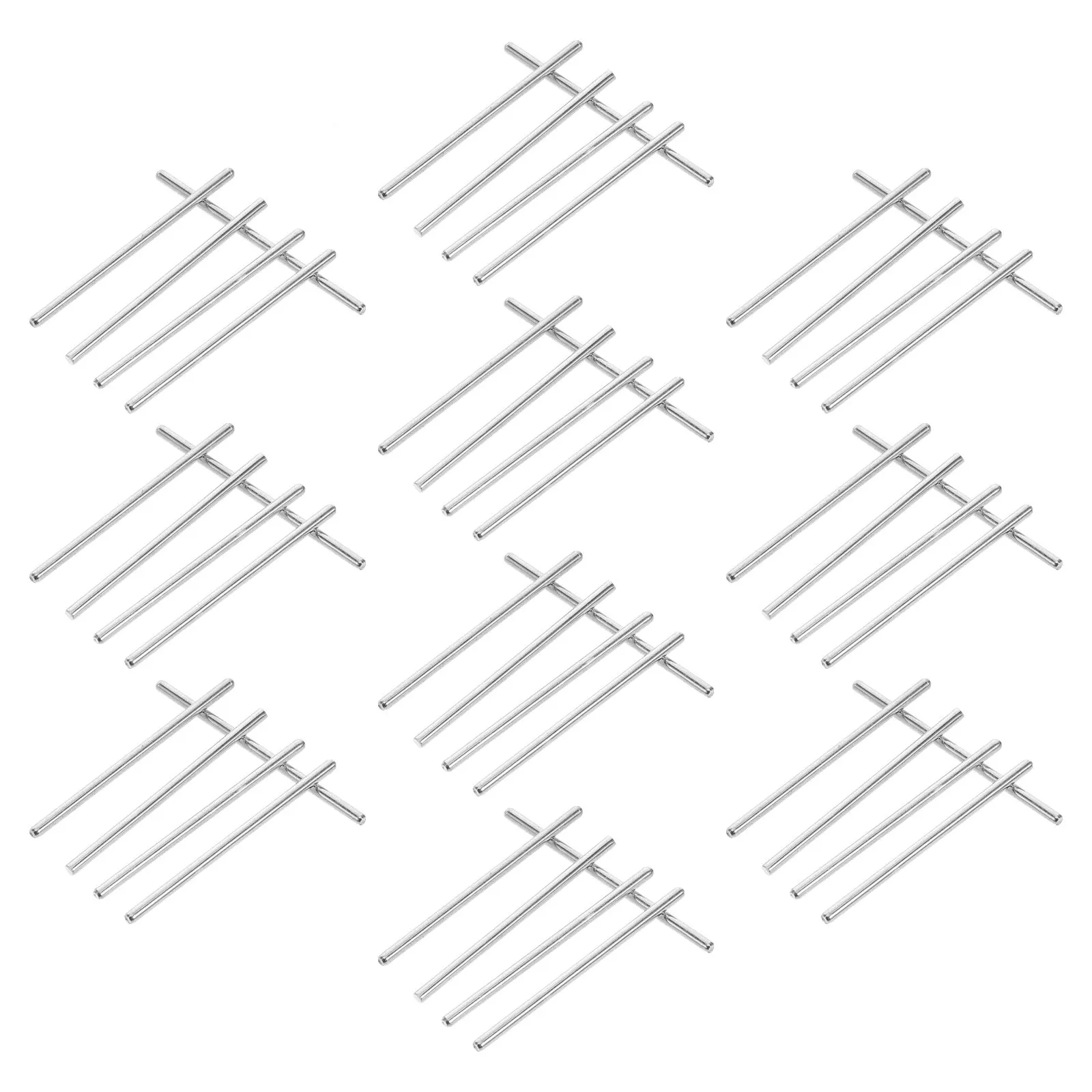 50Pcs Metal Axles for Stem Car Use Iron Shaft Rods 2x42.5mm Precision DIY Rc Car Drive Shaft Replacement Parts