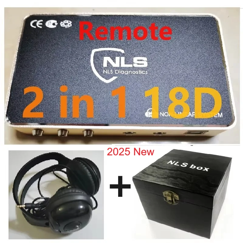 2026 New Remote 18D CELL NLS AURA CHAKRA IRIS Analyzer NON LINEAR Resonance System and Remote Black Box 2 in 1 unit