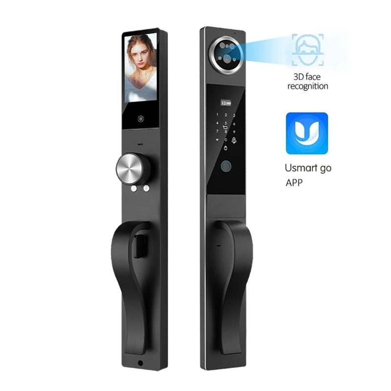 IP65 Waterproof Smart WIFI APP Video Intercom Security Home Outdoor Door With Fingerprint And Card Code Access