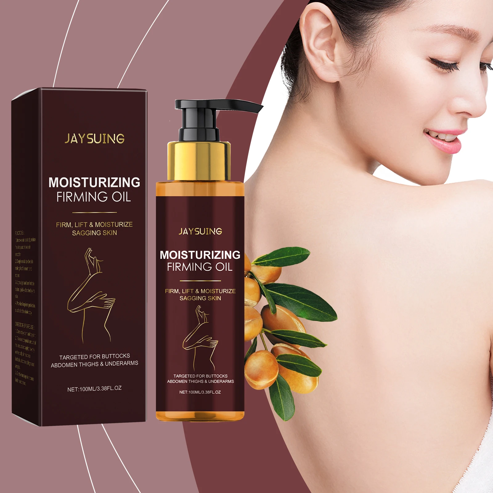 Tightening Moisturizing Oil Enhance Skin Elasticity Deep Lifting Improve Skin Sagging Relaxing Reduce Dryness Body Treatment Oil