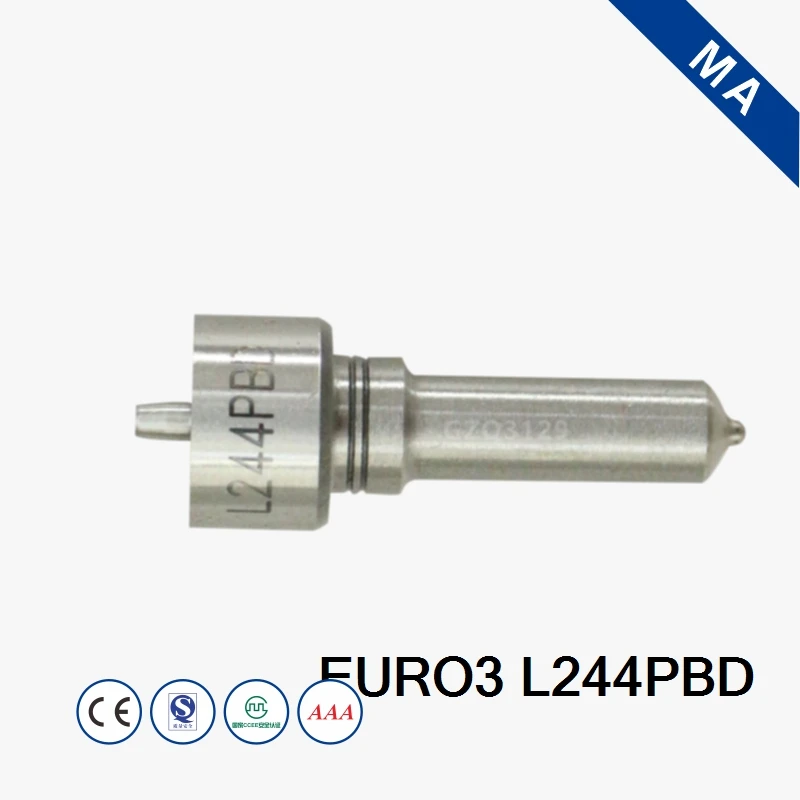 Euro3 L244PBD Good quality Diesel Fuel Common Rail Nozzle For Delphi Kyron Double Dragon For EJBR04501D injector