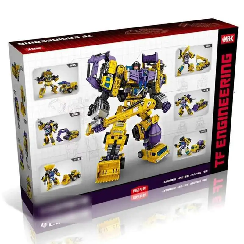 Nbk Verwoestende Gevechtsschade Ver G1 Transformatie Gt Action Figure Speelgoed Meesterwerk Combiner Model Jinbao Vervorming Auto Robot