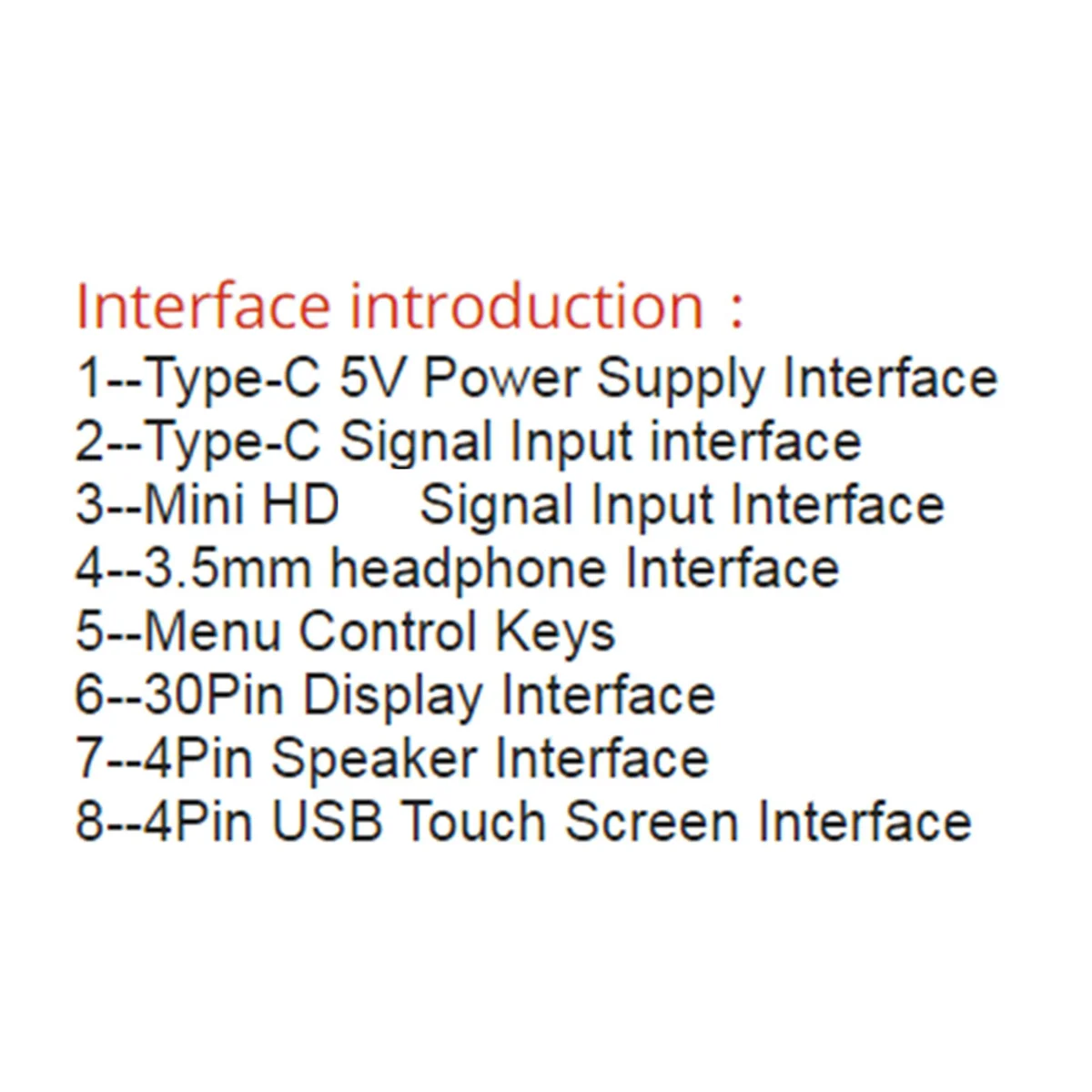 

ADEGBO-Improved For EDP 30Pin Type-C HDMI-Compatible Driver Control Board(1366x768)
