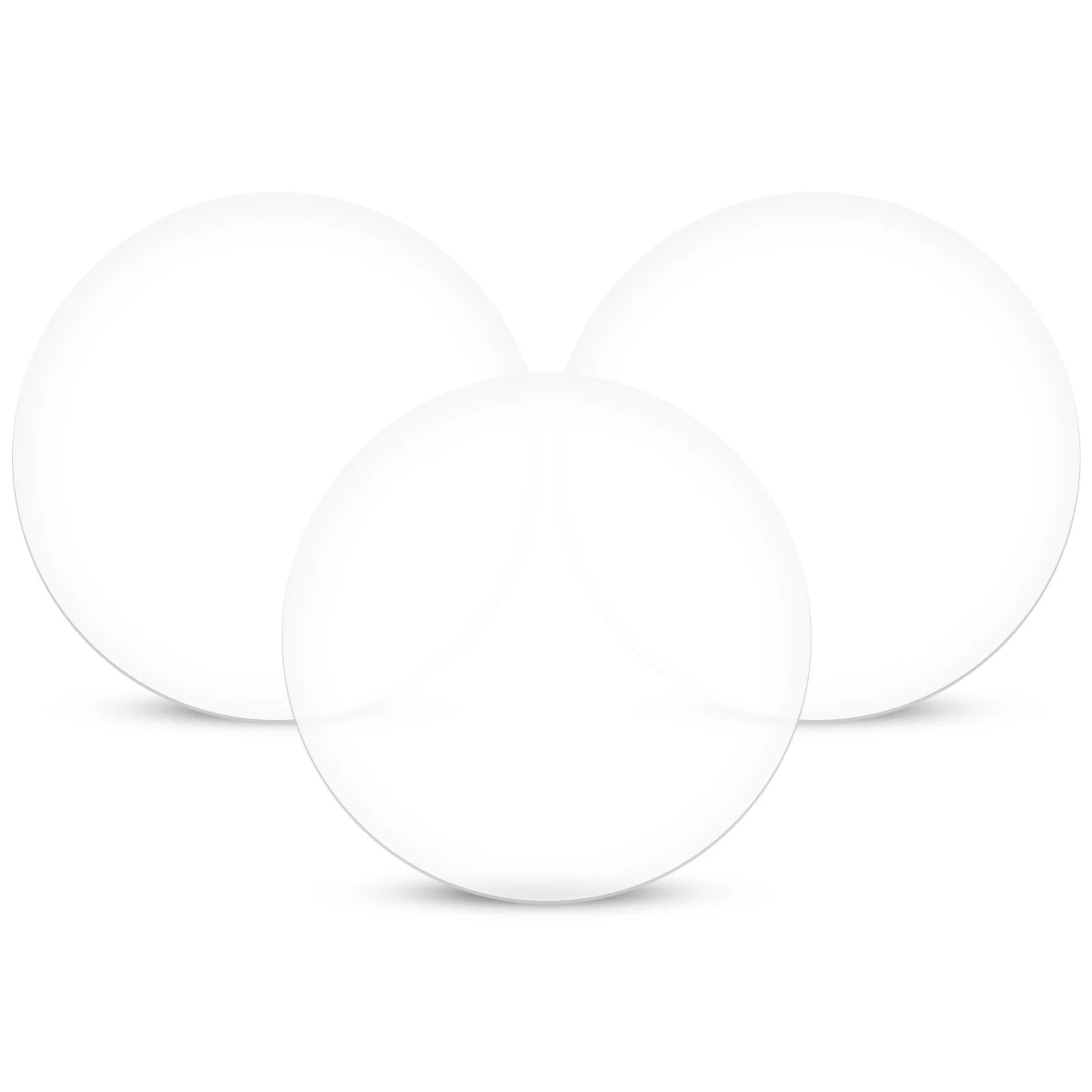 

3pcs Clear Acrylic Circle Blanks 10Cm Round Transparent Sheets For Diy Table Signs Photo Frames Cake Stands Craft Projects