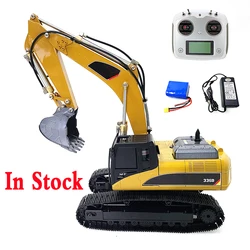 Huina 580 Hydraulic Excavator 1/18 336D RC Excavator Upgraded and Modified Hydraulic Excavator Metal Model RC Car Boy Toy