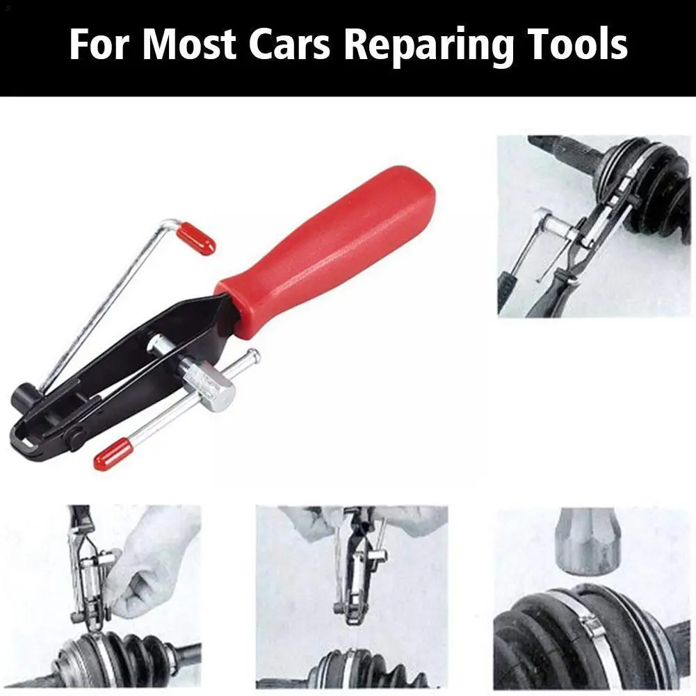 For Most Cars Reparing Tools Car CV Joint Boot Clamp Boot Auto Tie Band Ear Axle Pliers Hose Pliers Plier Kit Tool Automoti T5K2