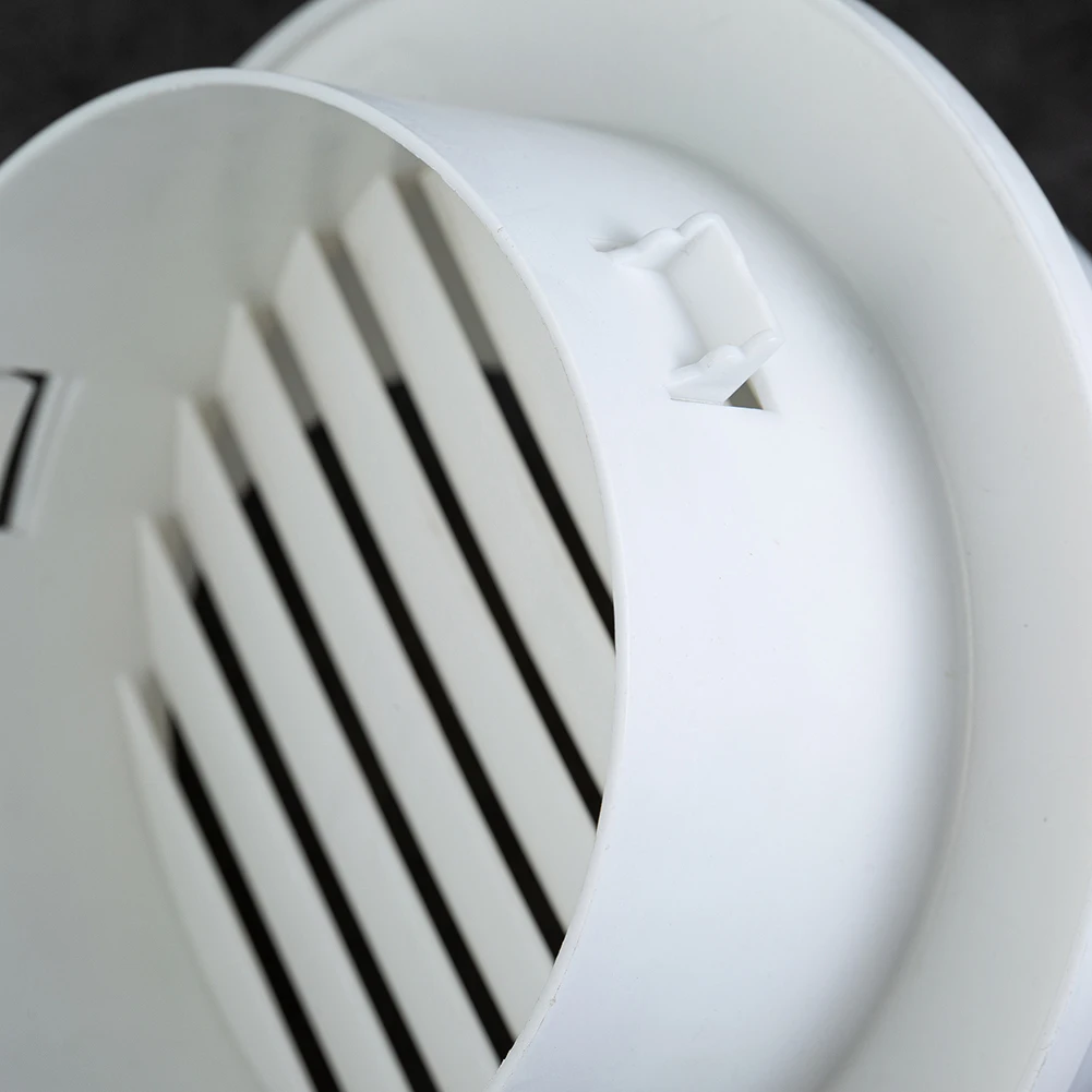 البلاستيك الخارجي الجدار العادم تنفيس غطاء المطر للمطبخ والحمام التحكم في تدفق الهواء 14 8 9 7 سنتيمتر و 20 5 11 14 7 سنتيمتر #3