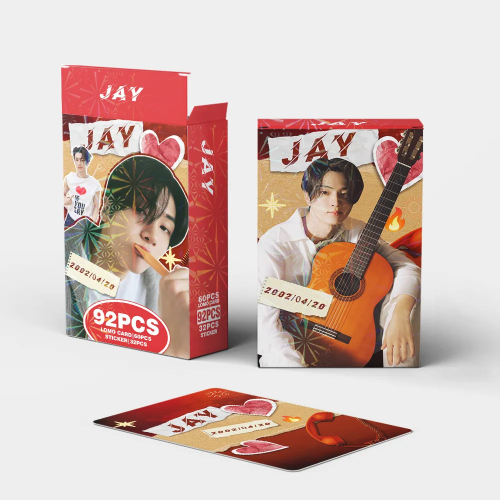 92 Celebrity Mini Cards Male Group Individual Collection Cards HD Photo Cards Sticker Scrapbook LOMO Cards Greeting Cards