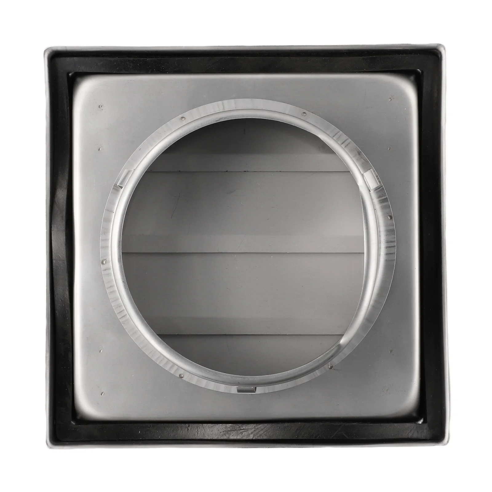 304 Stainless Steel Vent Gravity Grille Duct Vent Brushed Finish Easy Installation Indoor Use Automatic Closure Noise Reduction