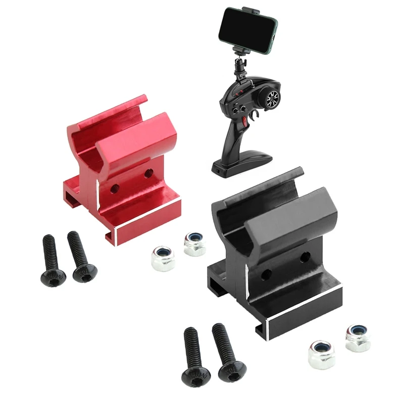 Phone Holder Clip Bracket Mount Support 6532 For Traxxas TRX4/TRX6/E-Revo/RUSTLER/T/E-Maxx RC Car Parts Accessories Black