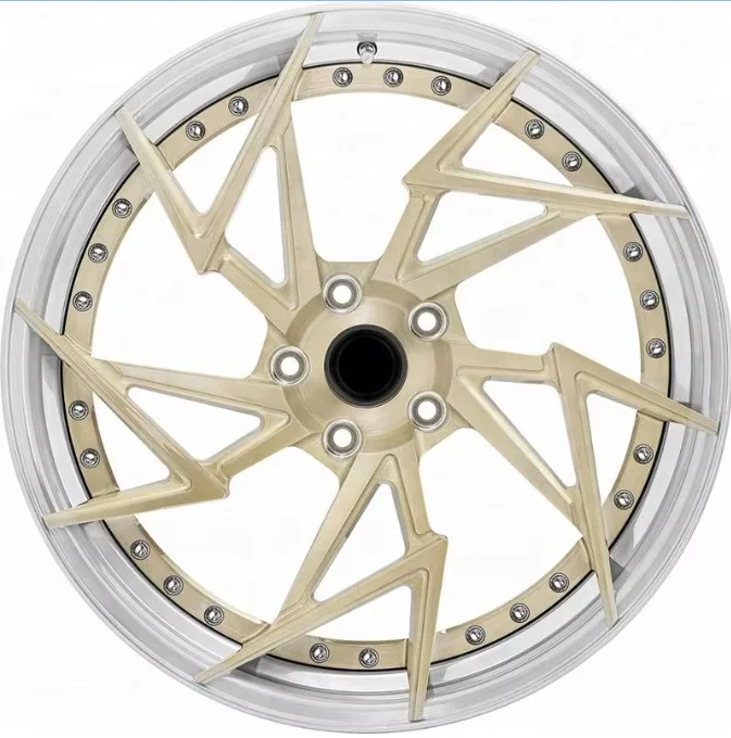

OEM Rimpower 24 Inch 5 Holes Custom Forged T6061-t6 Wheel Two-pcs Forged 5*160 Car Wheels Rim Concave Auto Rims