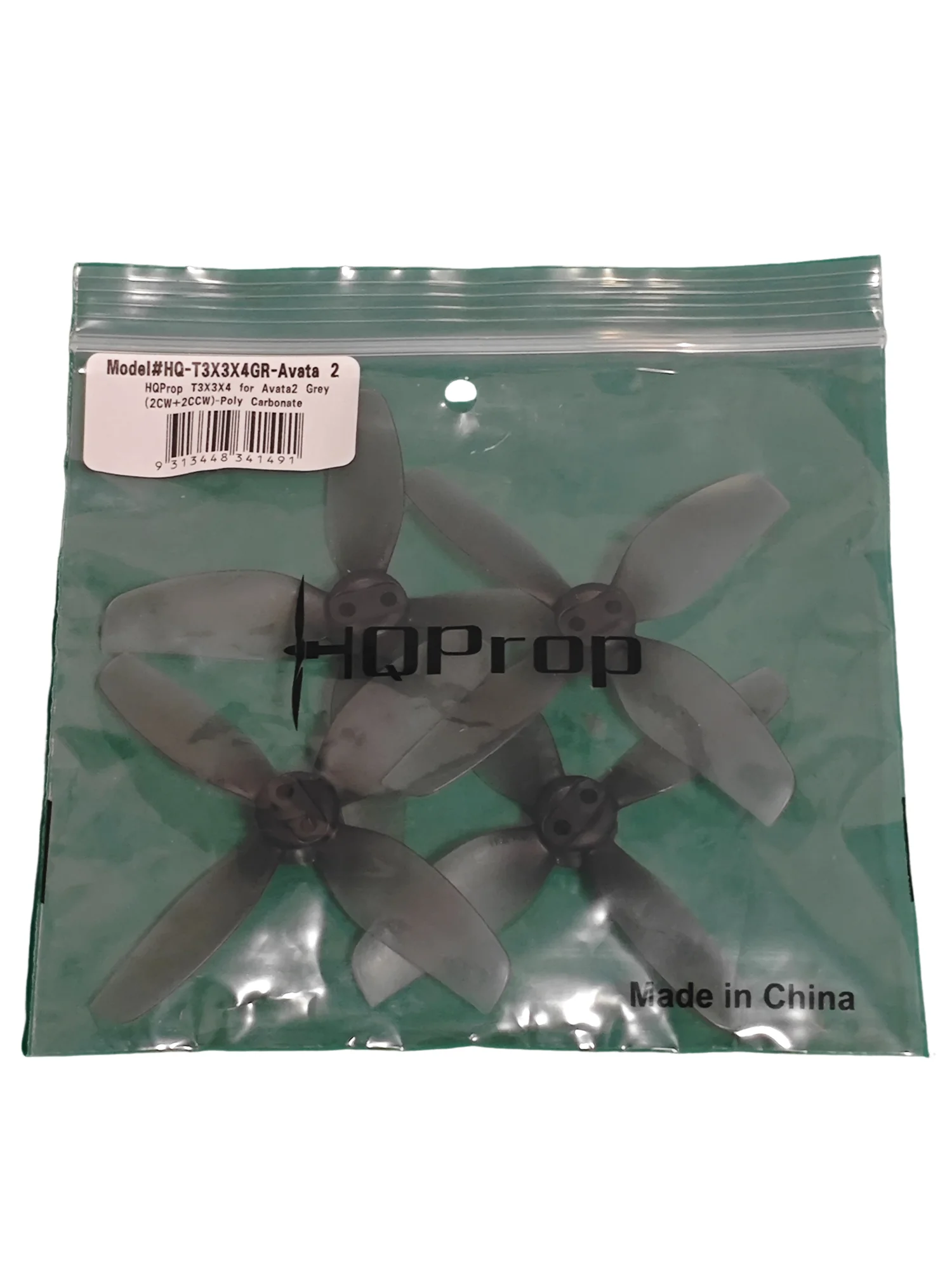 HQProp T3X3X4 Avata 2 Propeller 2CW+2CCW 4-Blade AVATA2 Props for RC DIY